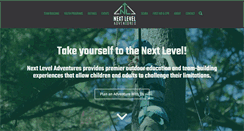 Desktop Screenshot of nextleveladventures.net
